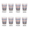 Sewing Time Shot Glass - White - Set of 4 - APPROVAL