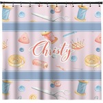 Sewing Time Shower Curtain - Custom Size (Personalized)