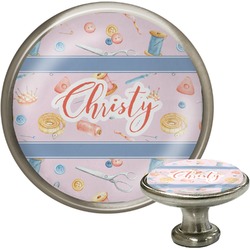 Sewing Time Cabinet Knob (Personalized)