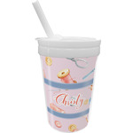 Sewing Time Sippy Cup with Straw (Personalized)
