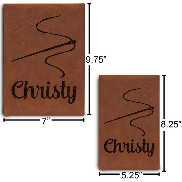 Sewing Time Sketch Book Size Comparison w/ Dimension