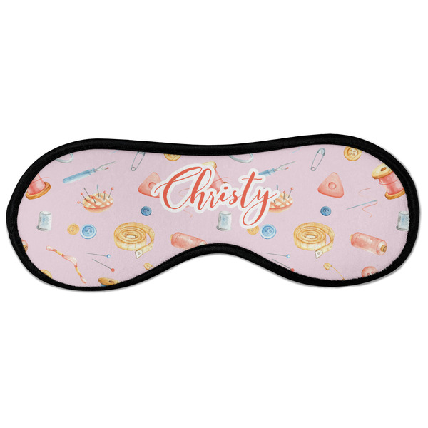 Custom Sewing Time Sleeping Eye Masks - Large (Personalized)
