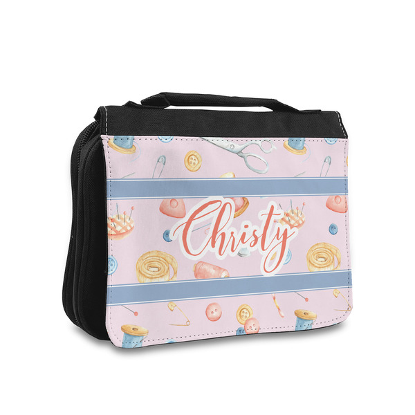 Custom Sewing Time Toiletry Bag - Small (Personalized)