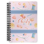 Sewing Time Spiral Notebook (Personalized)