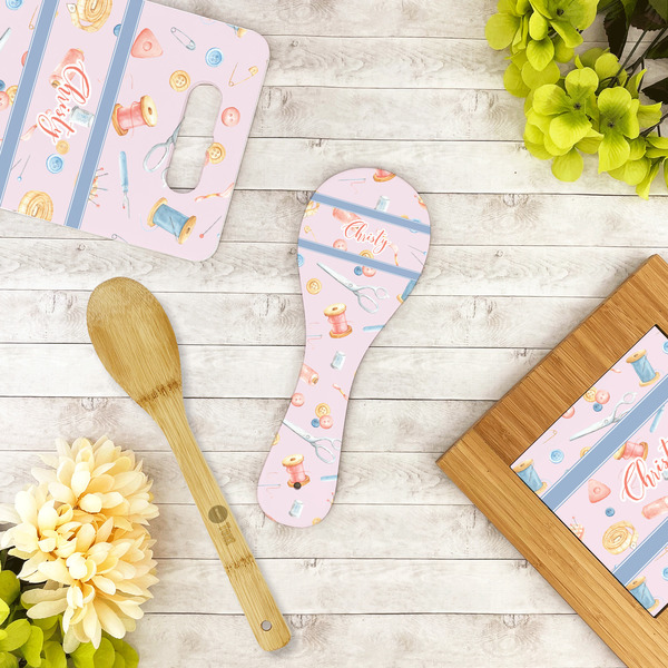 Sewing Time Spoon Rest Trivet - LIFESTYLE
