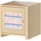 Sewing Time Square Wall Decal on Wooden Cabinet