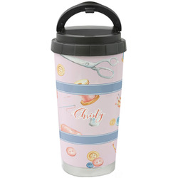 Sewing Time Stainless Steel Coffee Tumbler (Personalized)