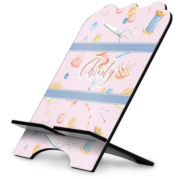 Custom Sewing Time Stylized Tablet Stand (Personalized)
