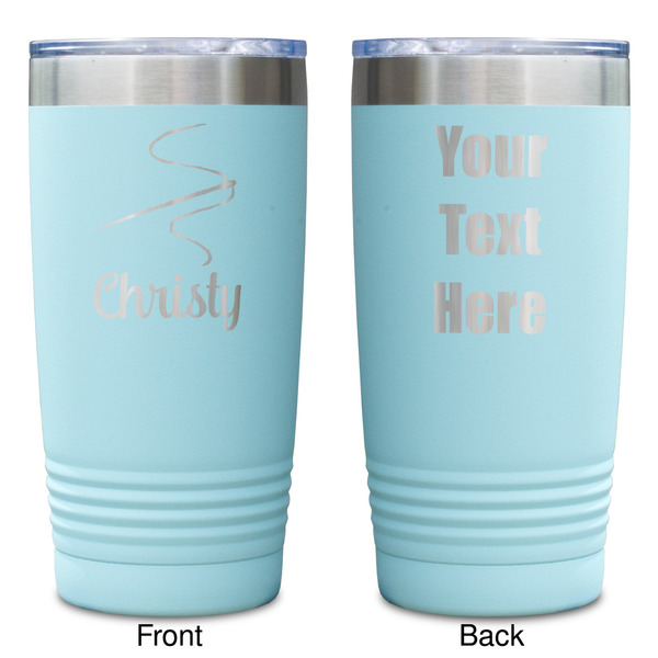 Sewing Time Teal Polar Camel Tumbler - 20oz -Double Sided - Approval