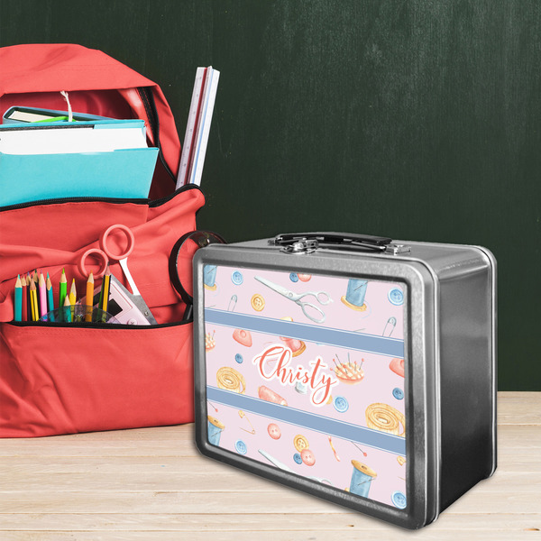 Sewing Time Tin Lunchbox - LIFESTYLE