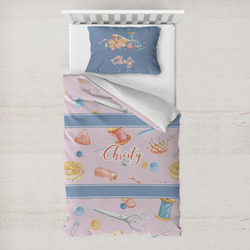 Sewing Time Toddler Bedding Set - With Pillowcase (Personalized)