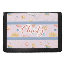 Sewing Time Trifold Wallet (Personalized)