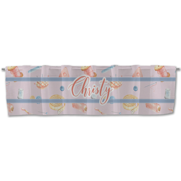 Sewing Time Valance - Front