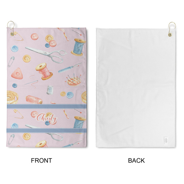 Sewing Time Waffle Weave Golf Towel - Approval