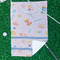 Sewing Time Waffle Weave Golf Towel - In Context