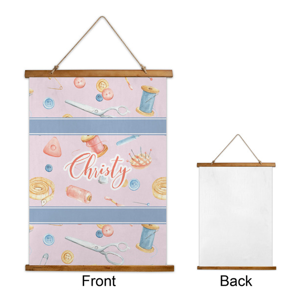 Sewing Time Wall Hanging Tapestry - Portrait - APPROVAL