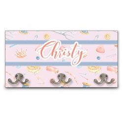 Sewing Time Wall Mounted Coat Rack (Personalized)