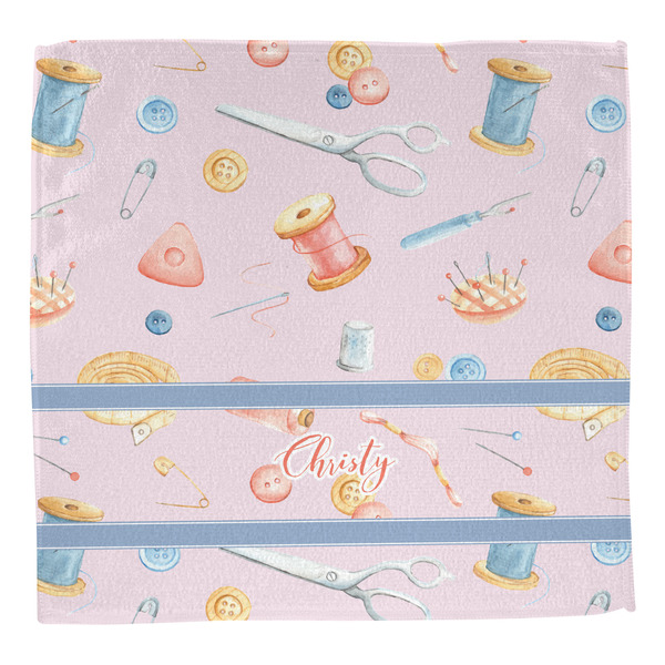 Sewing Time Washcloth - Front - No Soap