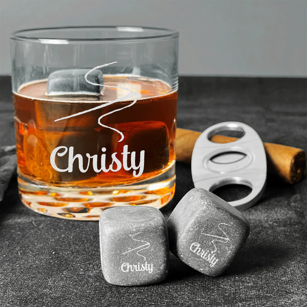 Sewing Time Whiskey Stones - Set of 3 - In Context