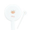 Sewing Time 7" Round Plastic Stir Sticks - White - Single Sided (Personalized)