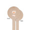 Sewing Time Wooden 6" Stir Stick - Round - Single Sided - Front & Back