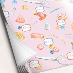 Sewing Time Wrapping Paper Sheets (Personalized)