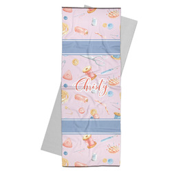 Sewing Time Yoga Mat Towel (Personalized)