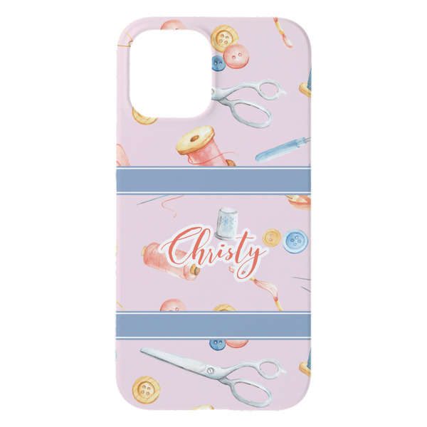 Sewing Time iPhone 15 Plus Case - Back