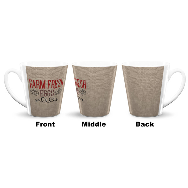 Farm Quotes 12 Oz Latte Mug - Approval