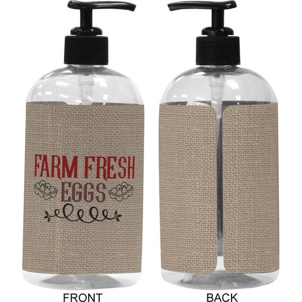 Farm Quotes 16 oz Plastic Liquid Dispenser (Approval)