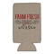 Farm Quotes 16oz Can Sleeve - Set of 4 - FRONT