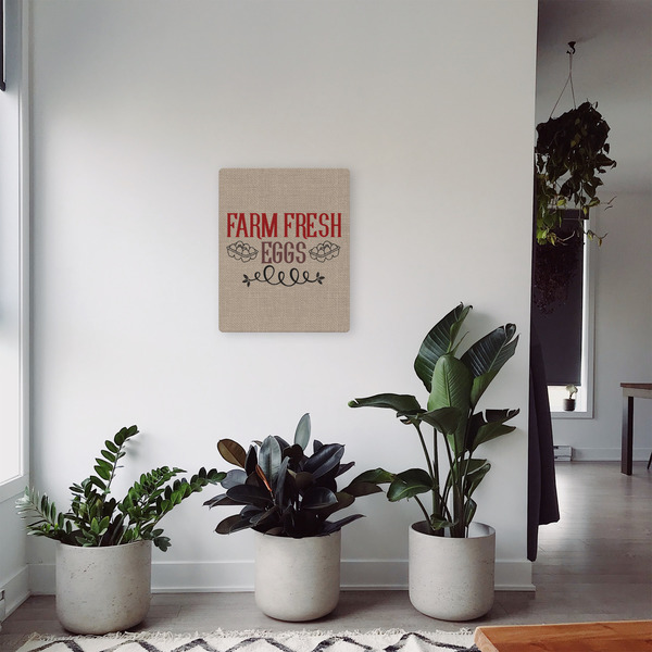 Farm Quotes 16x20 - Canvas Print - In Context