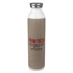 Farm Quotes 20oz Stainless Steel Water Bottle - Full Print