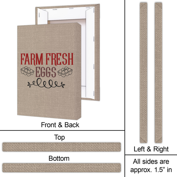 Farm Quotes 20x30 - Canvas Print - Approval