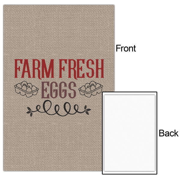 Farm Quotes 20x30 - Matte Poster - Front & Back