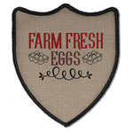 Farm Quotes Iron On Shield Patch B