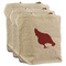 Farm Quotes 3 Reusable Cotton Grocery Bags - Front View