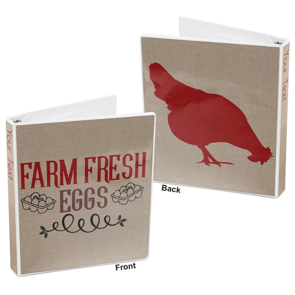 Farm Quotes 3-Ring Binder Front and Back