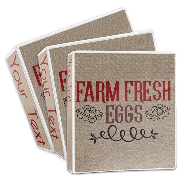 Custom Farm Quotes 3-Ring Binder (Personalized)