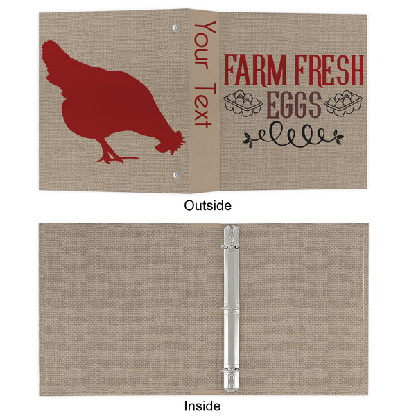 Farm Quotes 3 Ring Binders - Full Wrap - 1" - APPROVAL