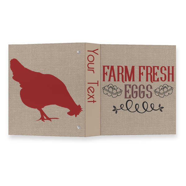 Farm Quotes 3 Ring Binders - Full Wrap - 1" - OPEN OUTSIDE