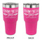 Farm Quotes 30 oz Stainless Steel Ringneck Tumblers - Pink - Double Sided - APPROVAL