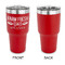 Farm Quotes 30 oz Stainless Steel Ringneck Tumblers - Red - Single Sided - APPROVAL