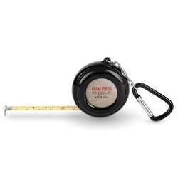 Farm Quotes Pocket Tape Measure - 6 Ft w/ Carabiner Clip (Personalized)