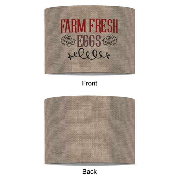Farm Quotes 8" Drum Lampshade - APPROVAL (Fabric)