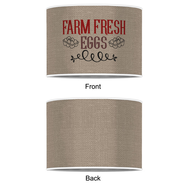 Farm Quotes 8" Drum Lampshade - APPROVAL (Poly Film)