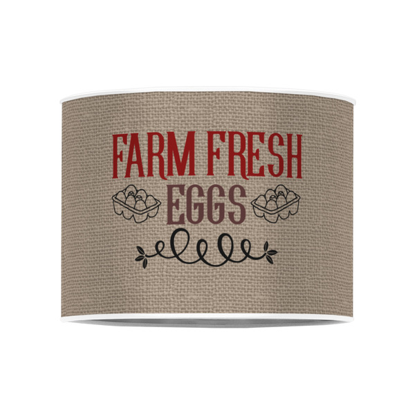 Farm Quotes 8" Drum Lampshade - FRONT (Poly Film)