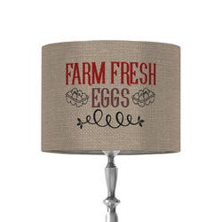 Farm Quotes 8" Drum Lamp Shade - Fabric