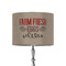Farm Quotes 8" Drum Lamp Shade - Fabric