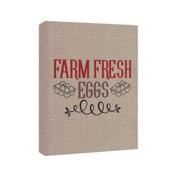Farm Quotes 8x10 - Canvas Print - Angled View